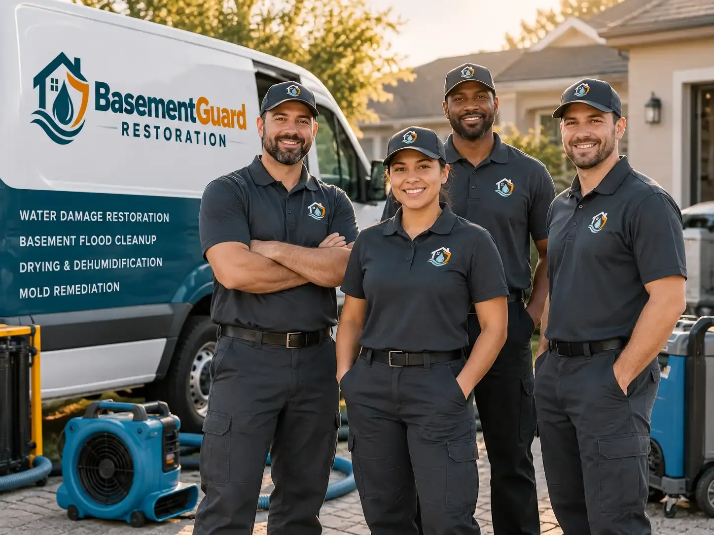 Basement Water Damage Restoration company in Ottosen, IA